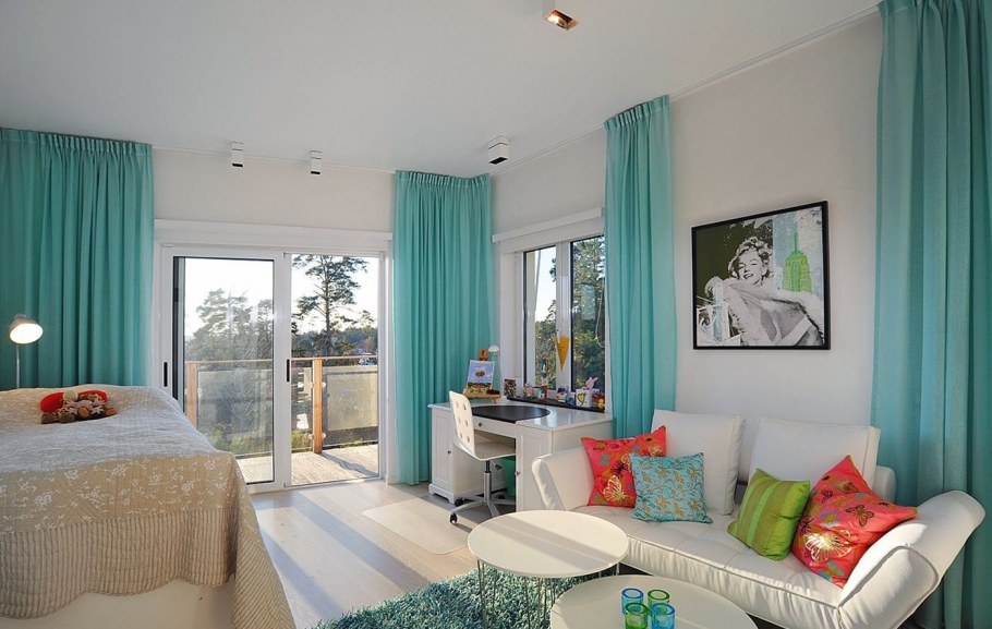 Комплект штор Pasionaria "Тина бирюзовый"