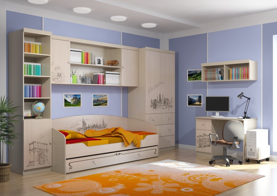 Модульная детская Мийа-3