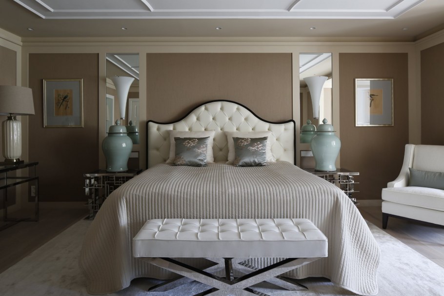 Спальня в стиле американской классики