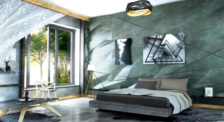 Интерьер в стиле Деконструктивизм