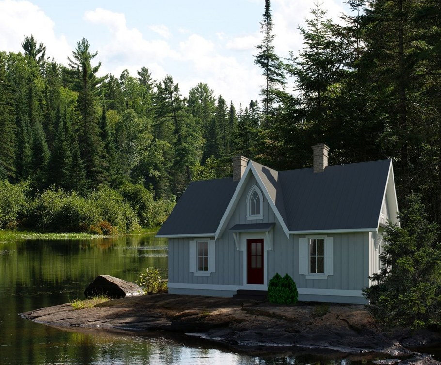 Тини Хаус на севере Канады