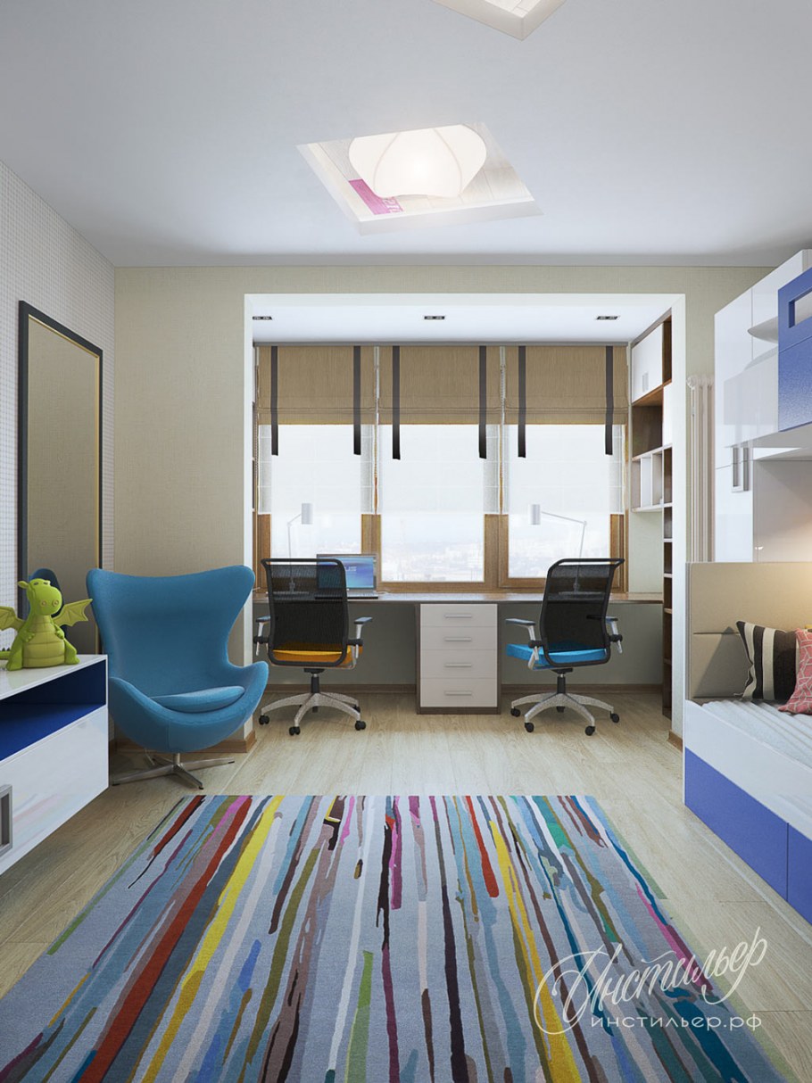 Комната для девочки в скандинавском стиле