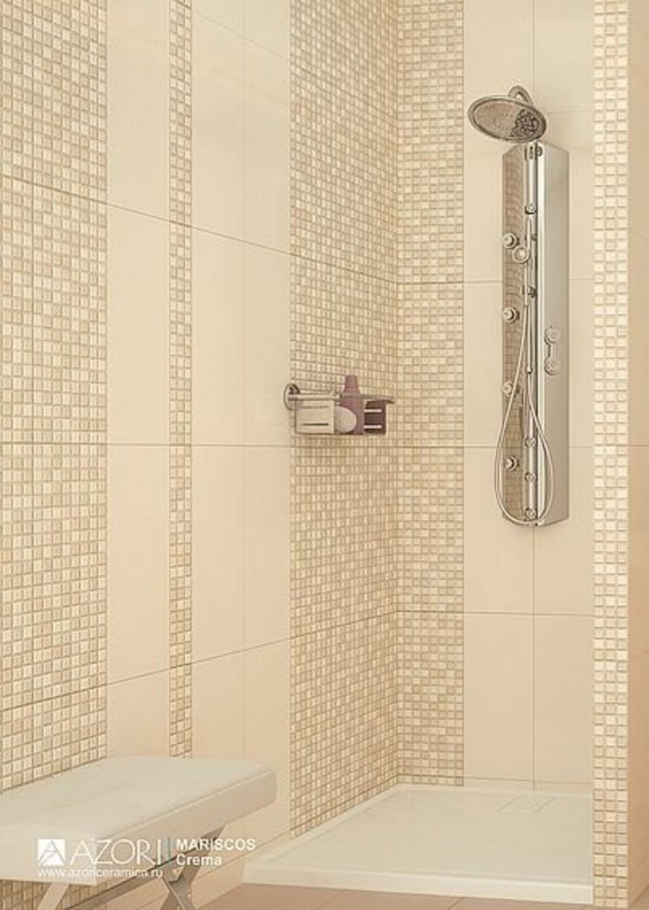 Плитка Azori mariscos Mosaic crema