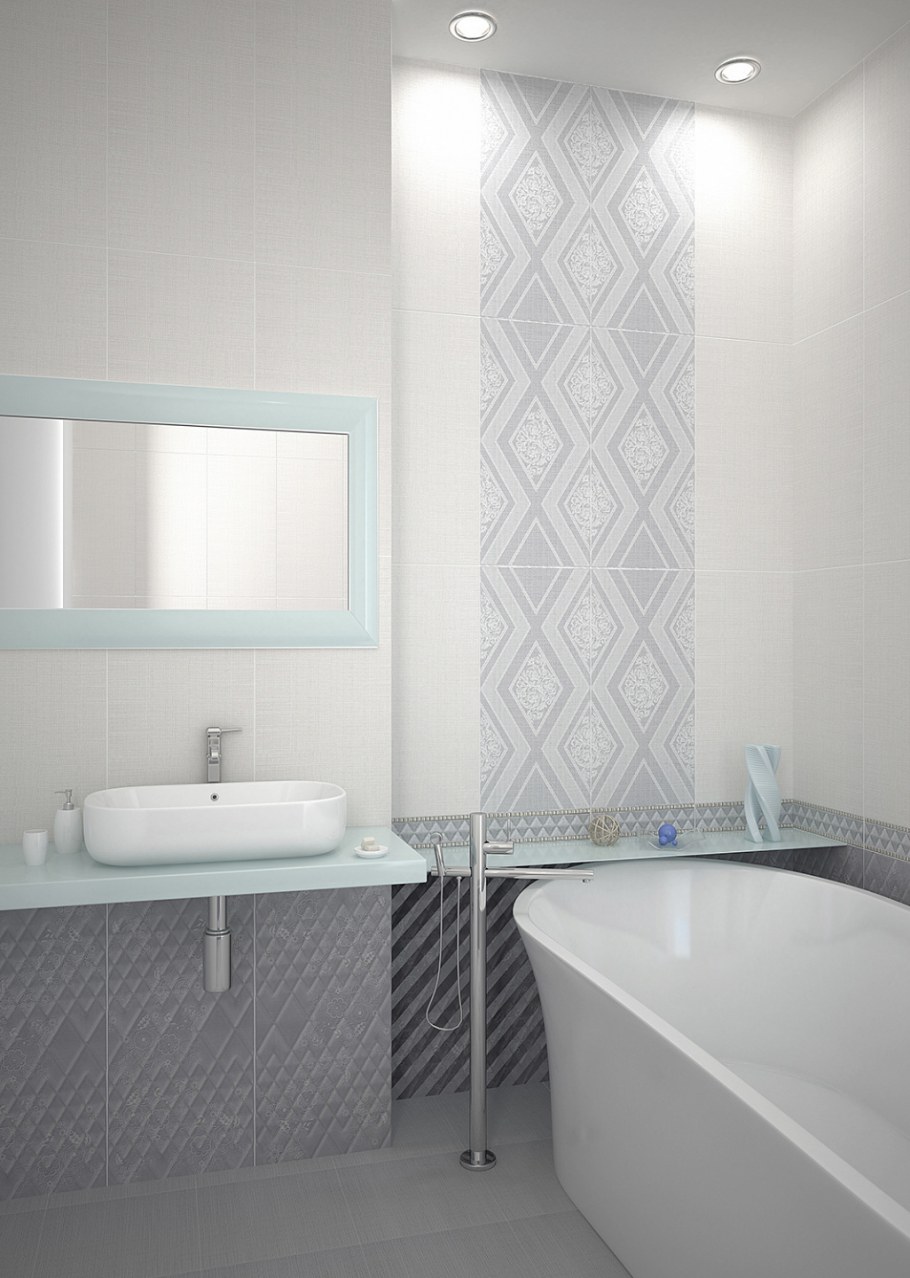 Плитка Azori Illusion Bianco