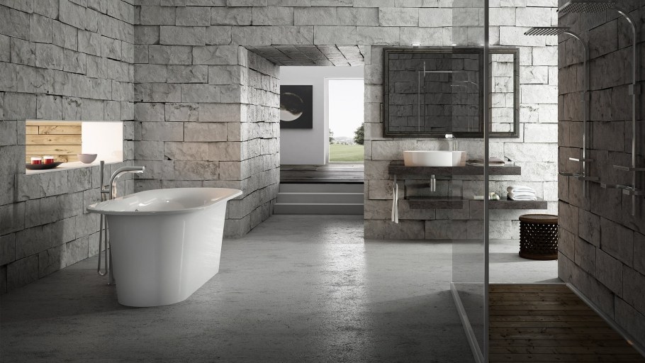 Плитка лофт БРИК В интерьере