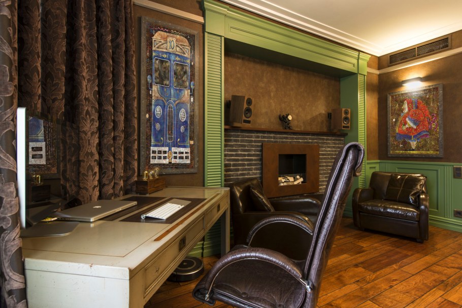 Мужской интерьер квартиры