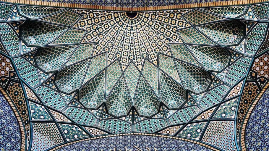 Геометрический Гирих орнамент