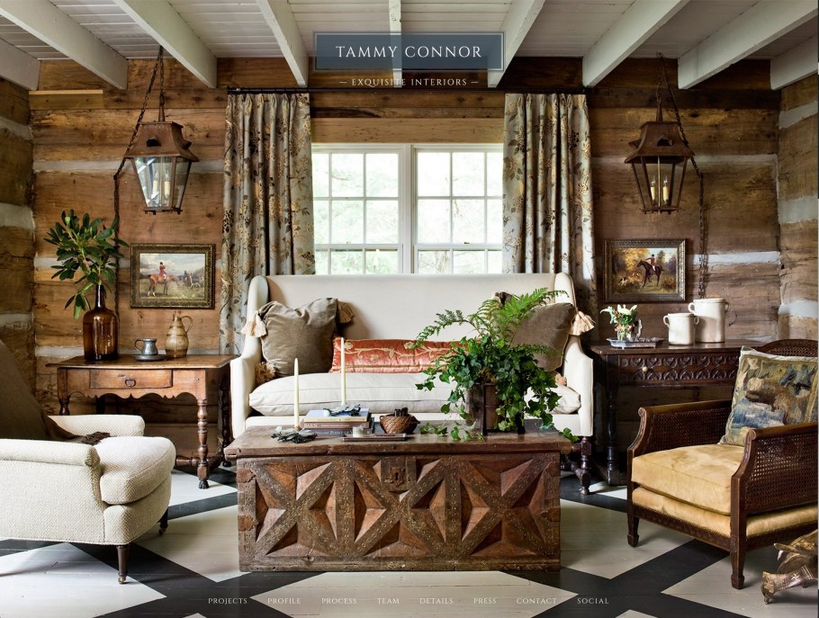 Комната в стиле природы