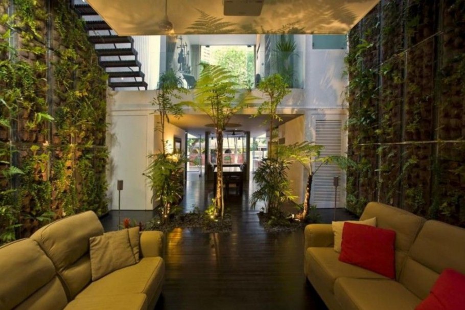 Комната в стиле леса