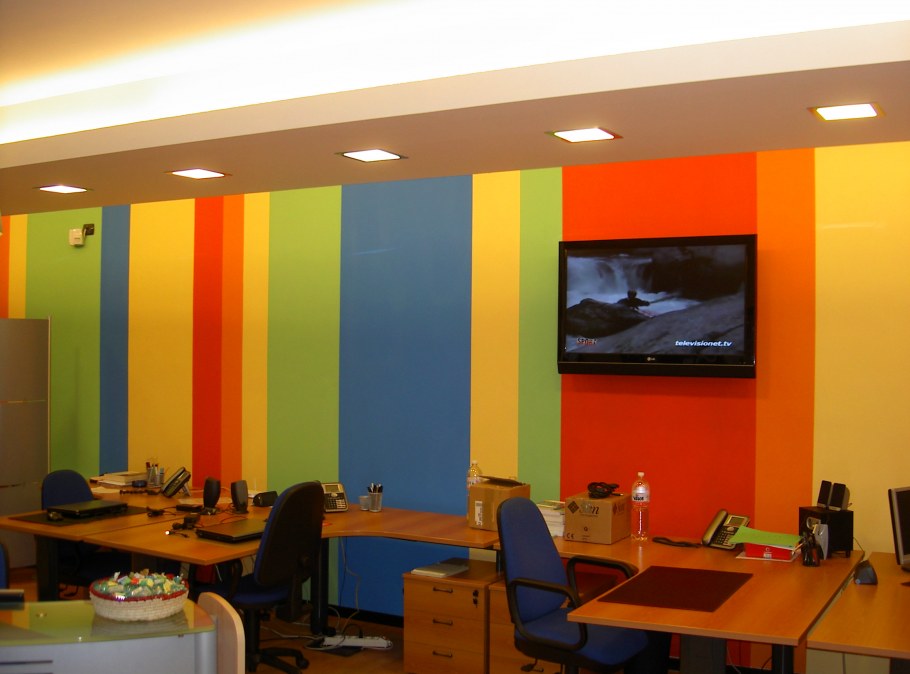 Покраска офисных помещений