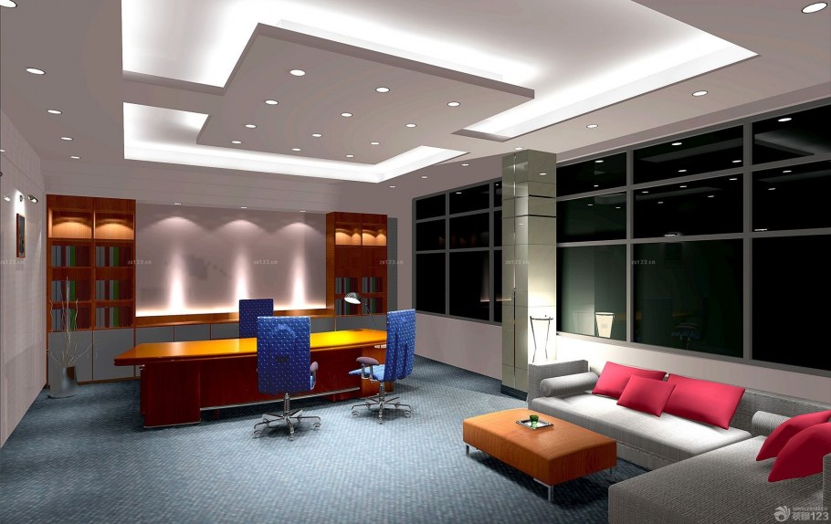 Светодиодная панель в интерьере