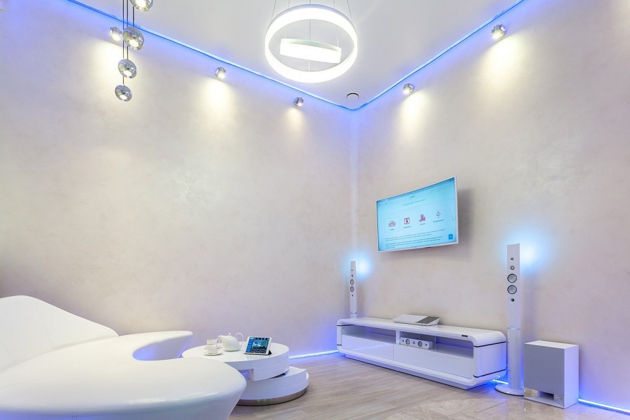 Искусственное освещение в интерьере