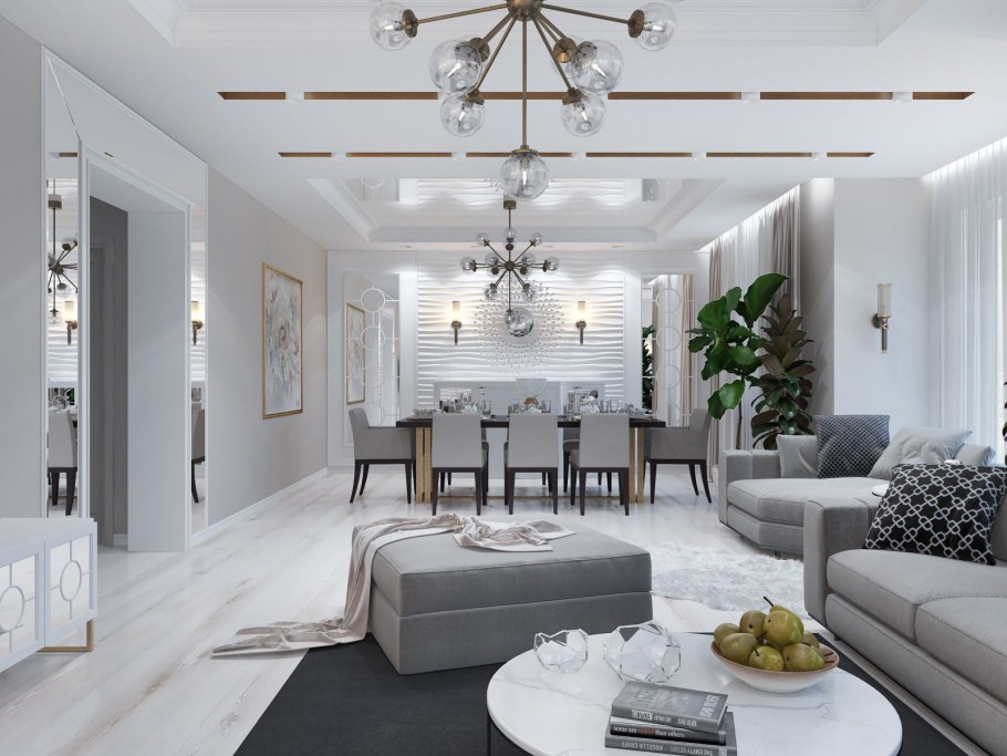 Гостиная Неоклассика 2020