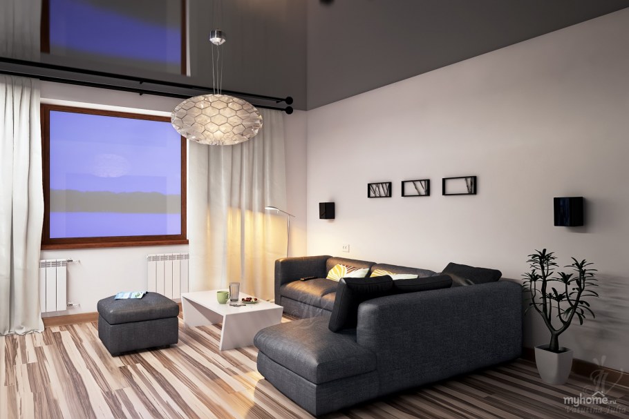 Гостиная рендер