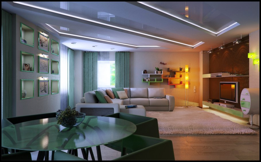 З Д визуализация интерьера