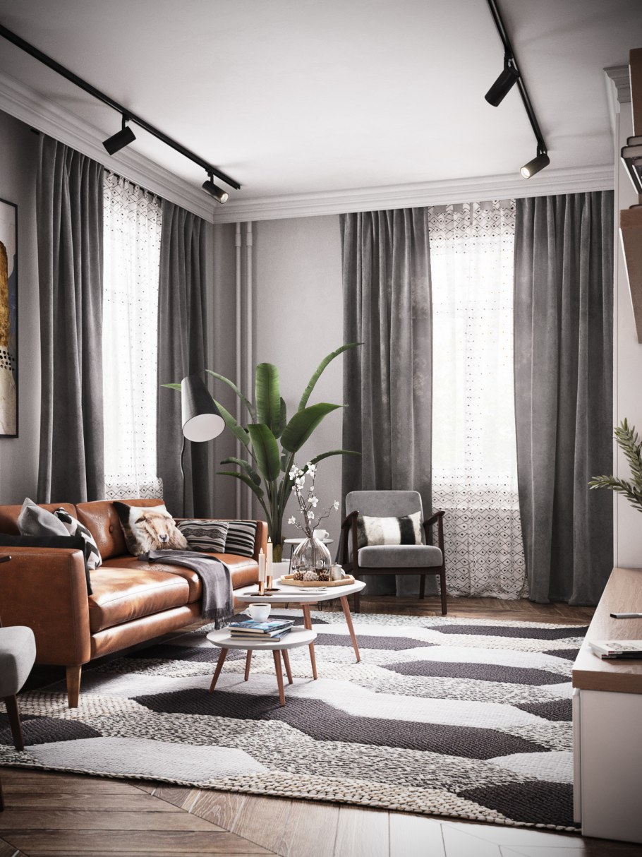 Рендер интерьера