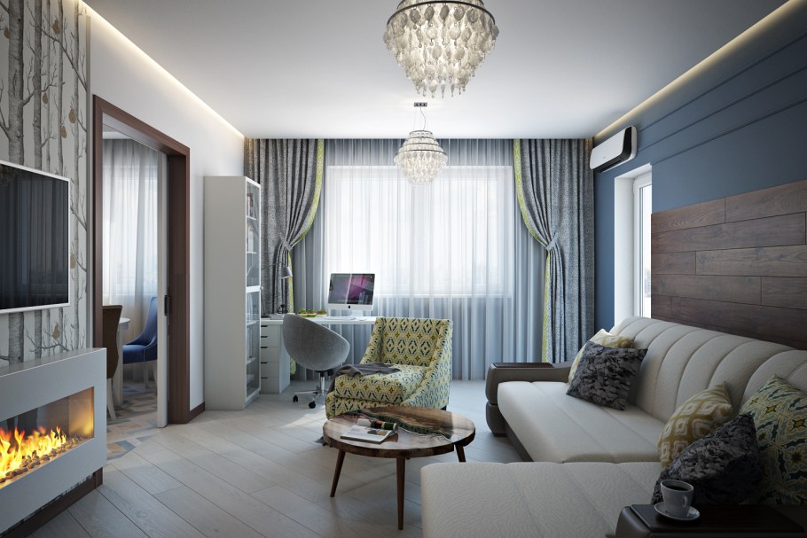 Архикад визуализация интерьера