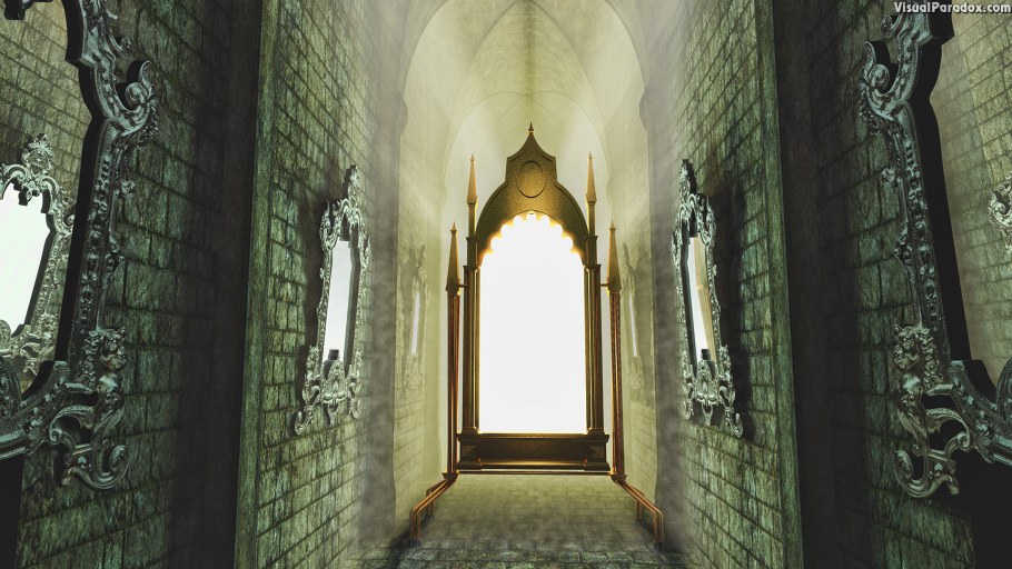 Готический камин