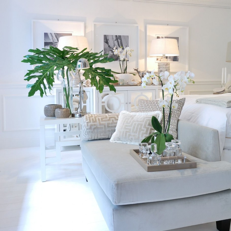 Белый цвет в интерьере