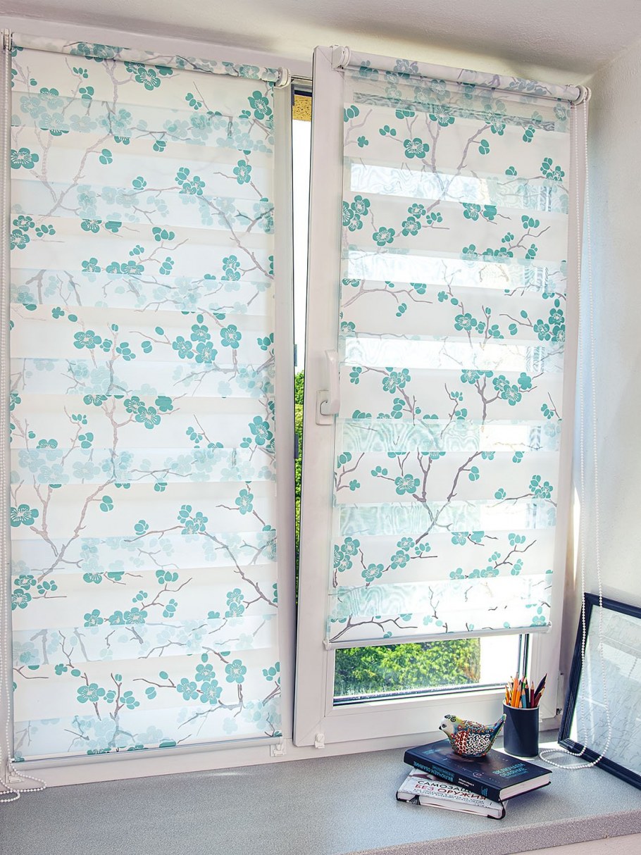 Рулонная штора "день-ночь Сантайм бамбук клен"