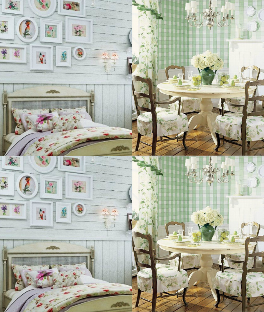 Белая мебель Прованс в интерьере