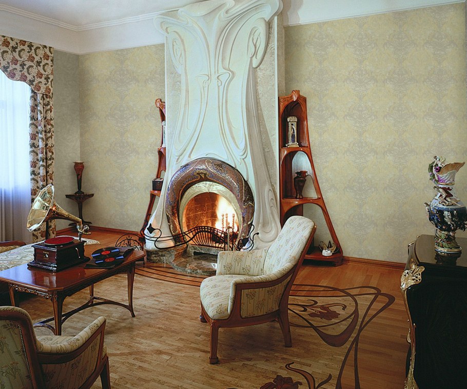 Ар-нуво стиль в интерьере