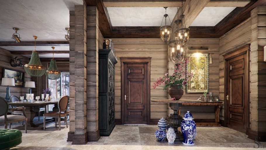 Дом в стиле рустик