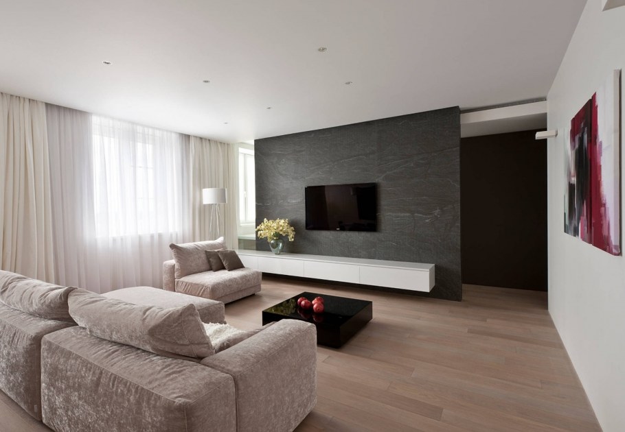 Гостиная в квартире Минимализм