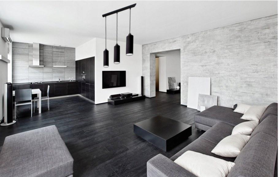 Зал в стиле Минимализм