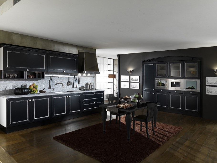 Кухня Полуостровная Неоклассика