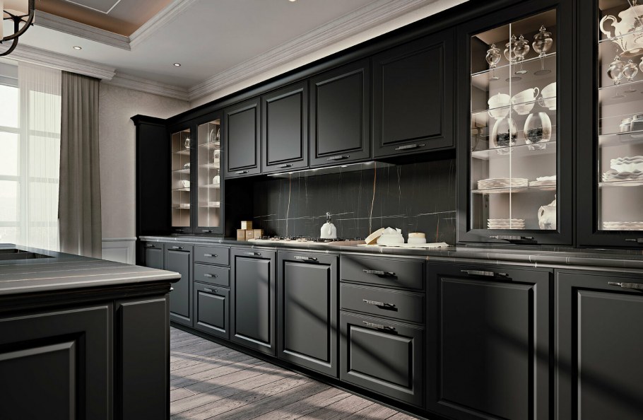 Нео Классик кухни слоновая кость