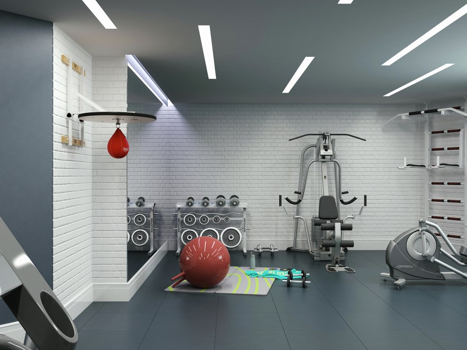 Дизайн фитнес клуба