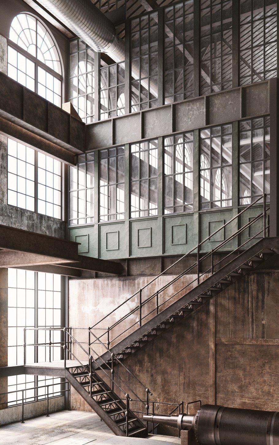 Здания в стиле Индастриал