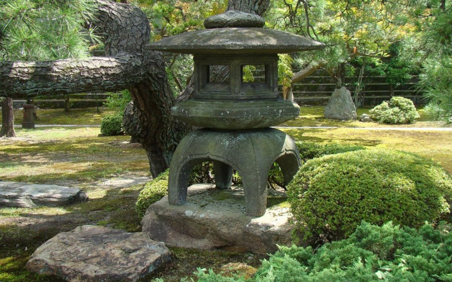 Сад камней в Японии