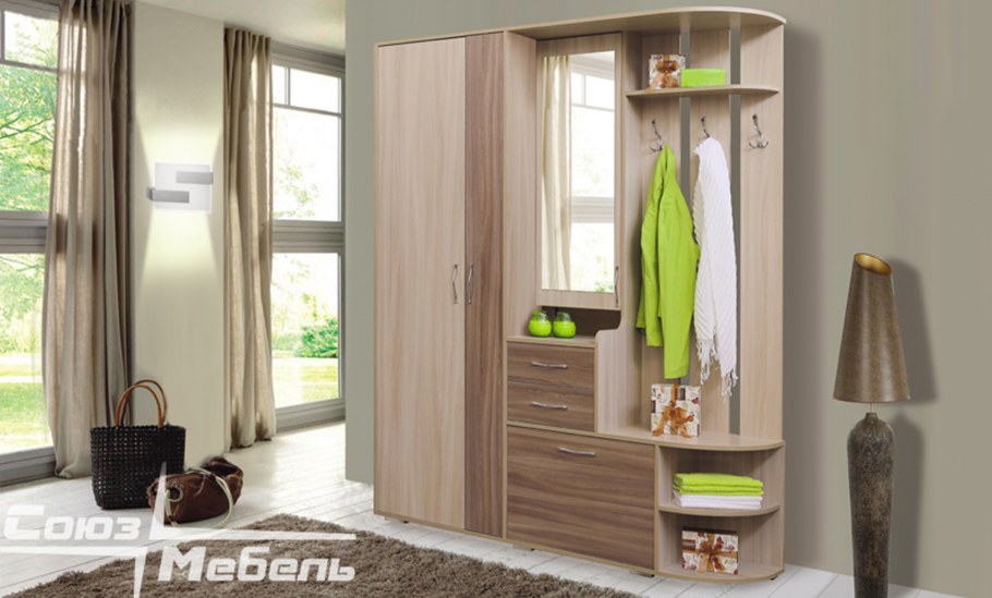 Прихожая Берта Союз мебель шимо