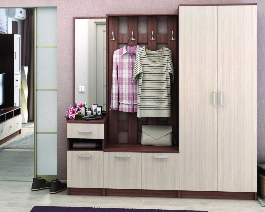 Модульная прихожая Машенька Стендмебель