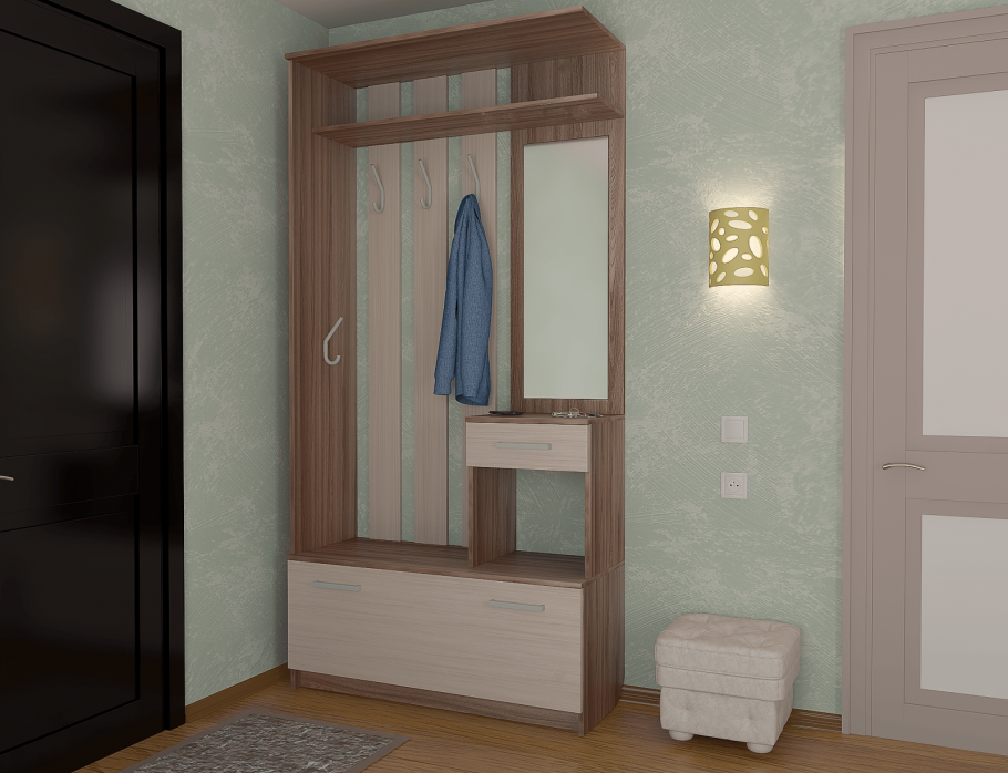 Прихожая "мечта" пр11 ясень шимо светлый