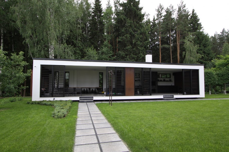 Помещение в стиле Хай тек