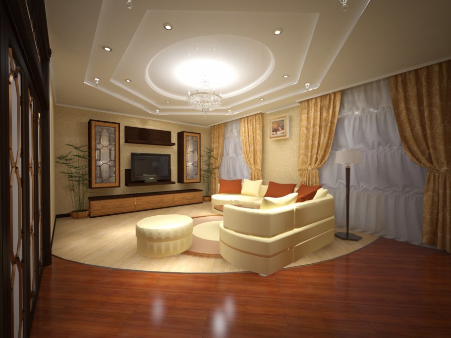 Холл гостиная