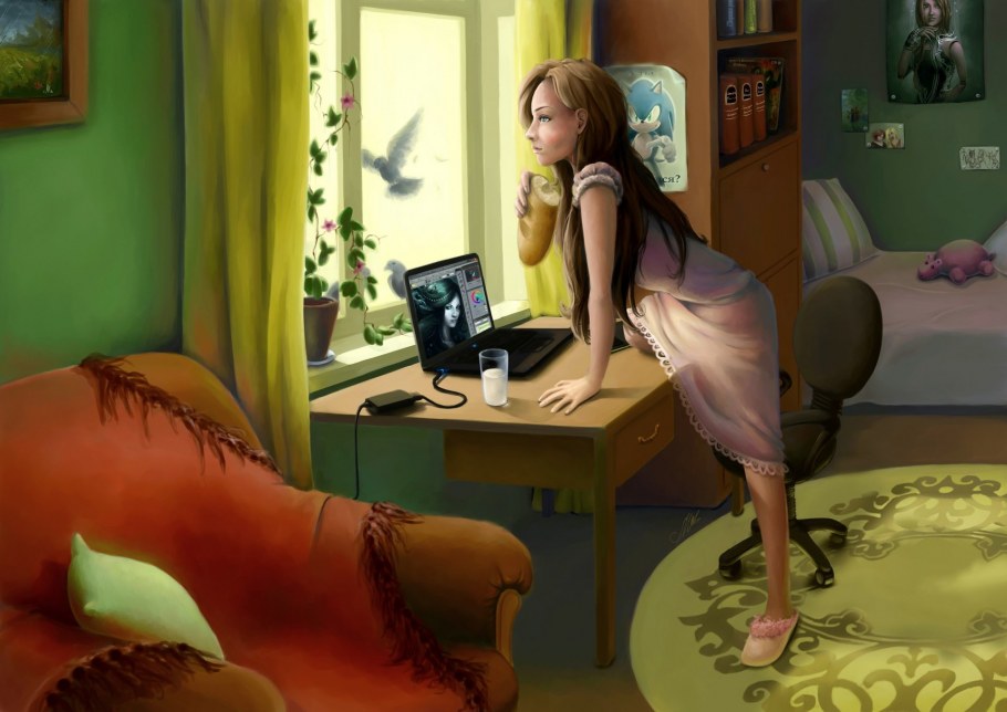 Комната героиня