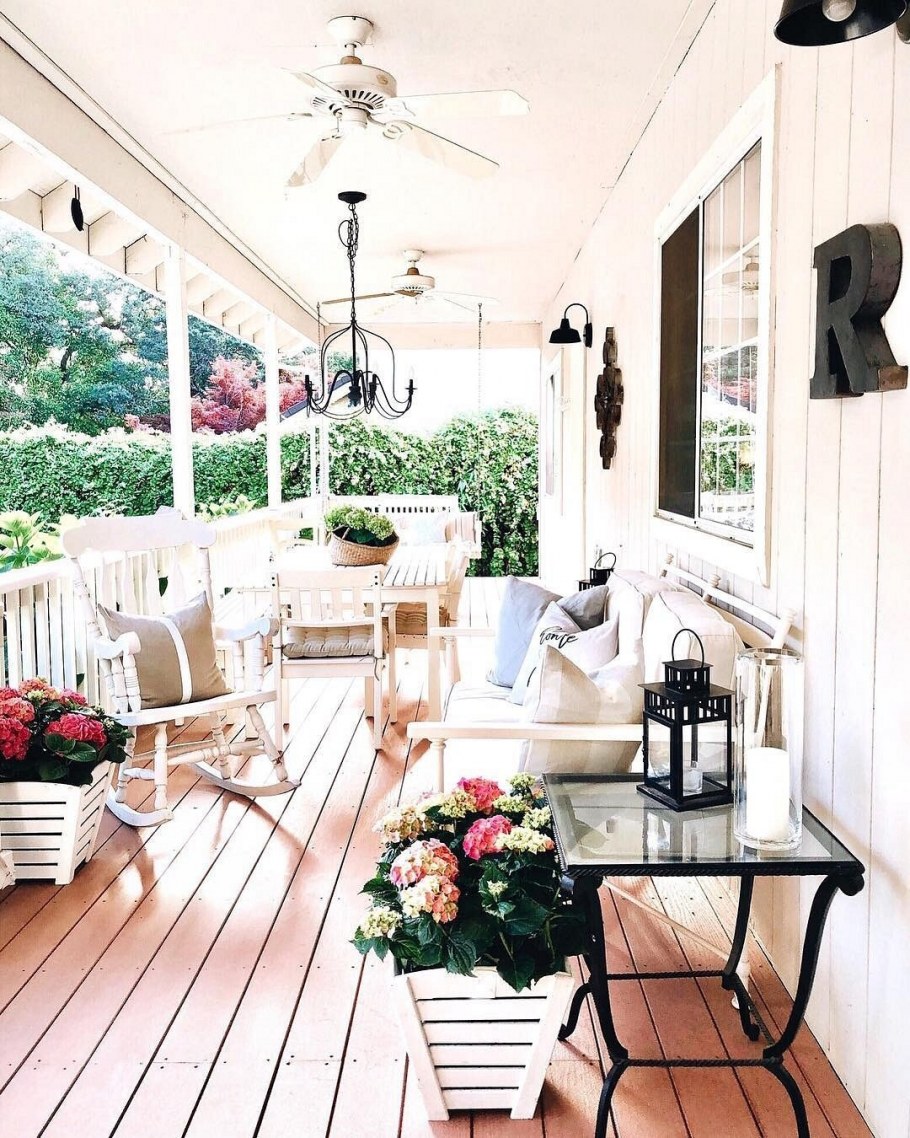 Интерьер веранды для дня рождения
