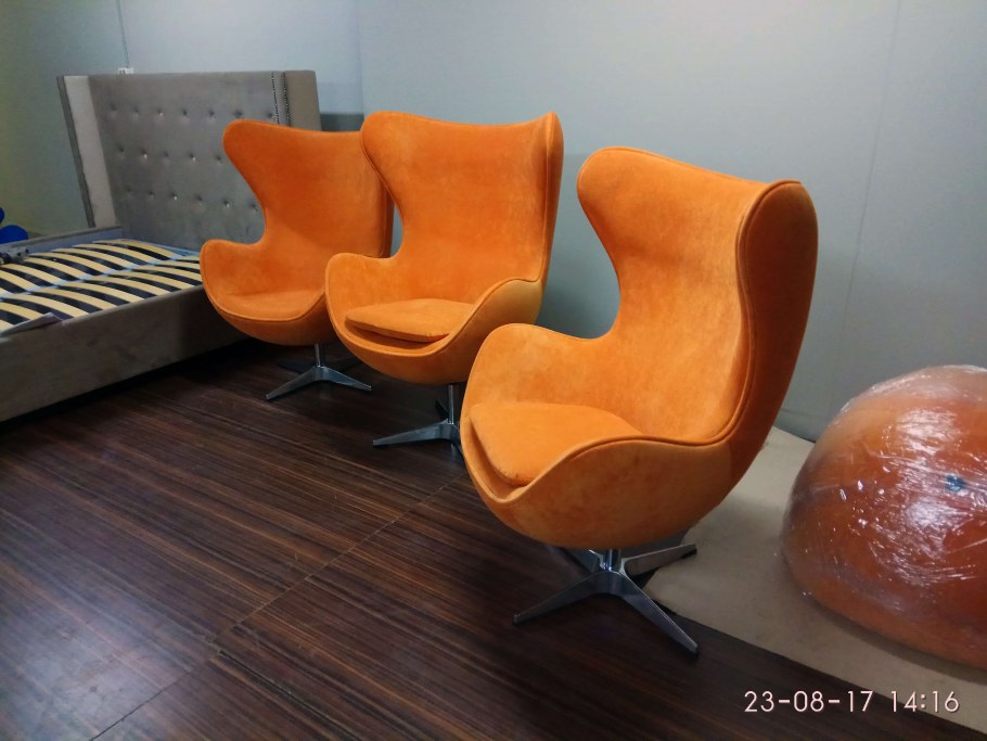Кресло laik Revol оранжевое кресло