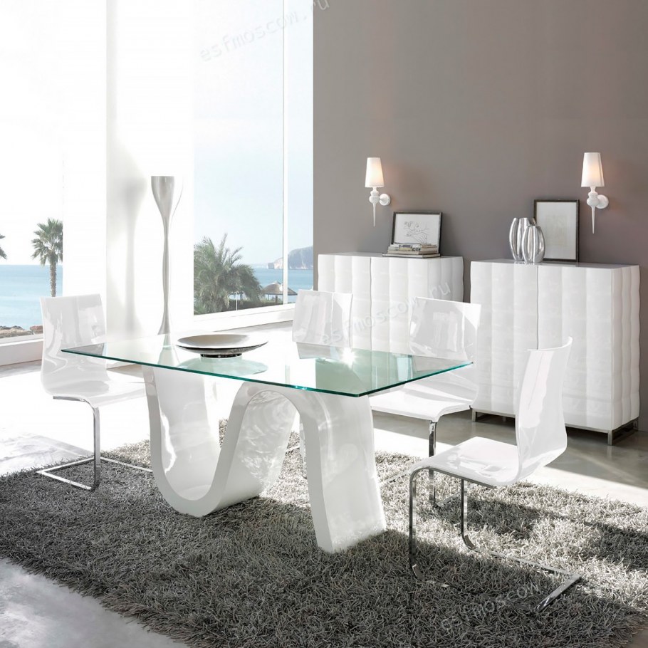 Обеденный стол Dupen (Дюпен) DT-01 белый