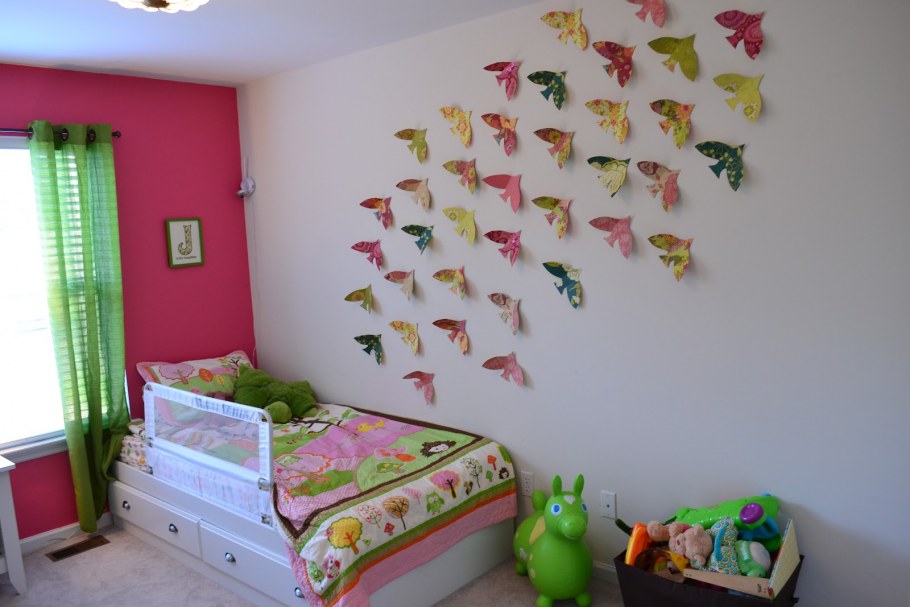 Украсить детскую комнату своими руками