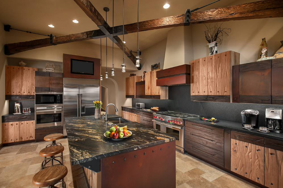 Кухня в стиле дерева