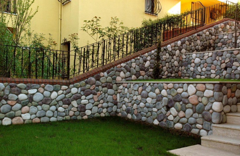 Цоколь песчаник плитняк серо зеленый