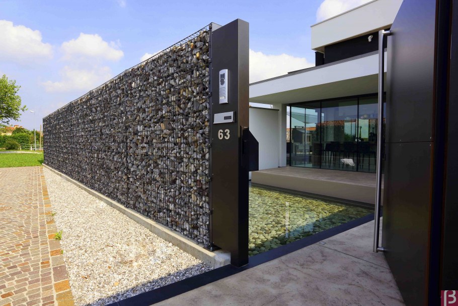 Габион из булыги