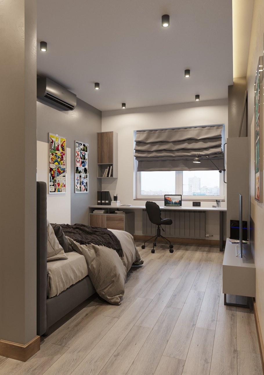 Планировка комнаты для мальчика