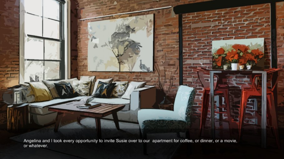 Красная кирпичная стена в интерьере