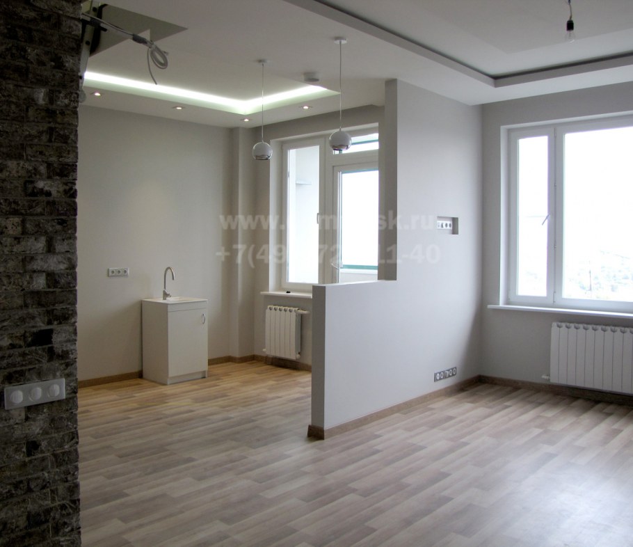 Отделка 1 комнатной квартиры в новостройке